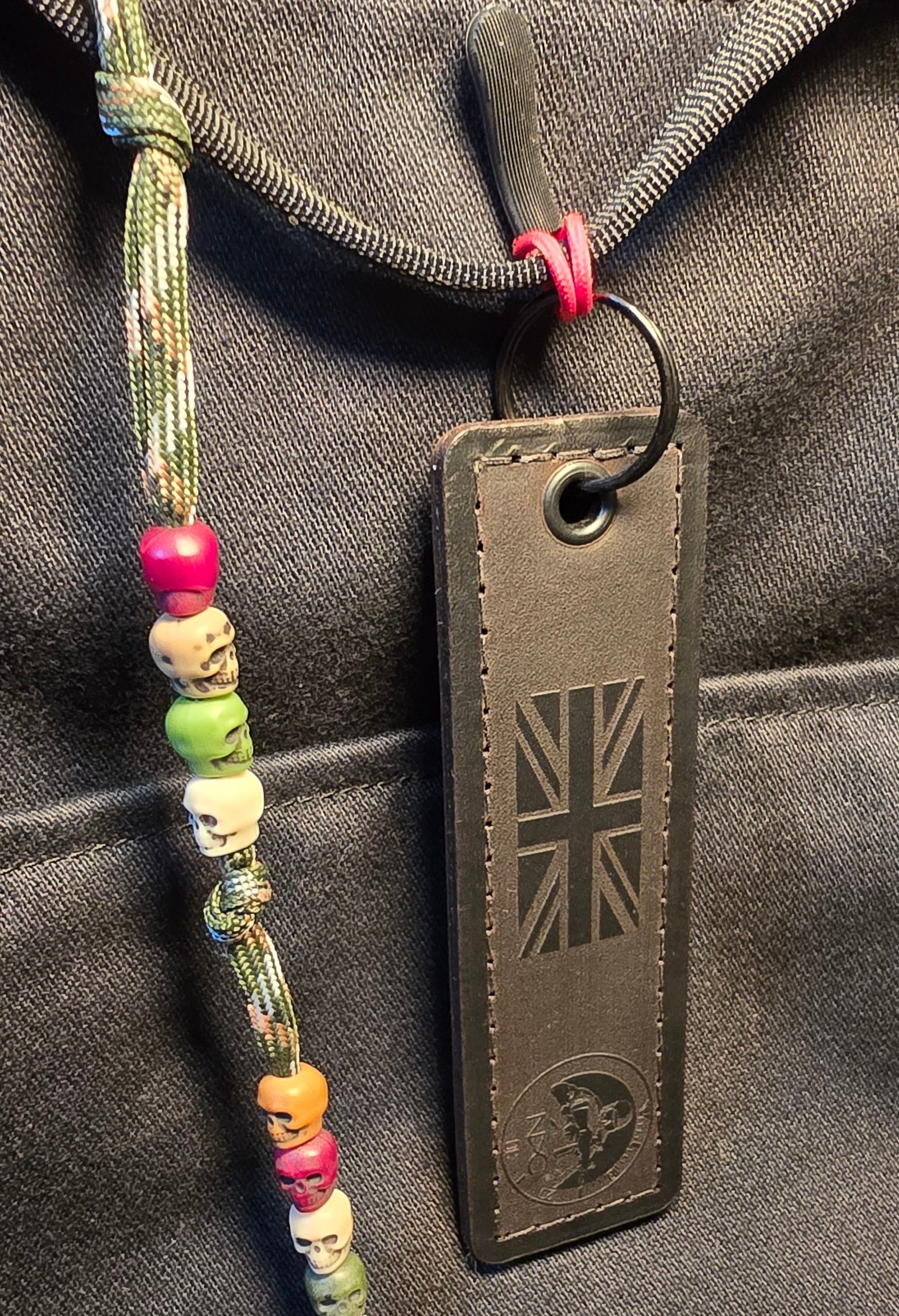 NDC handmade leather key tag - NDC Straps