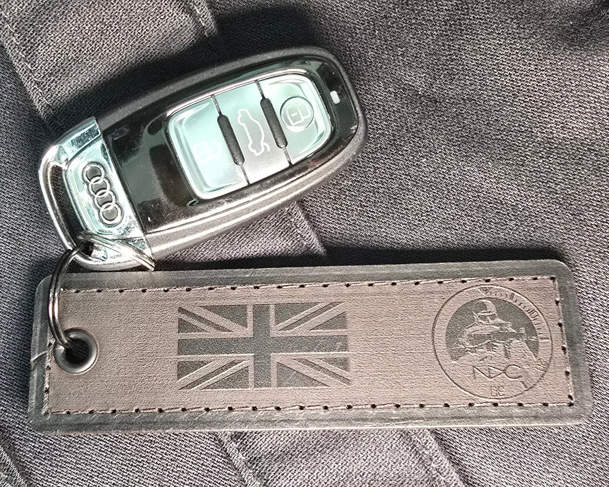 NDC handmade leather key tag - NDC Straps