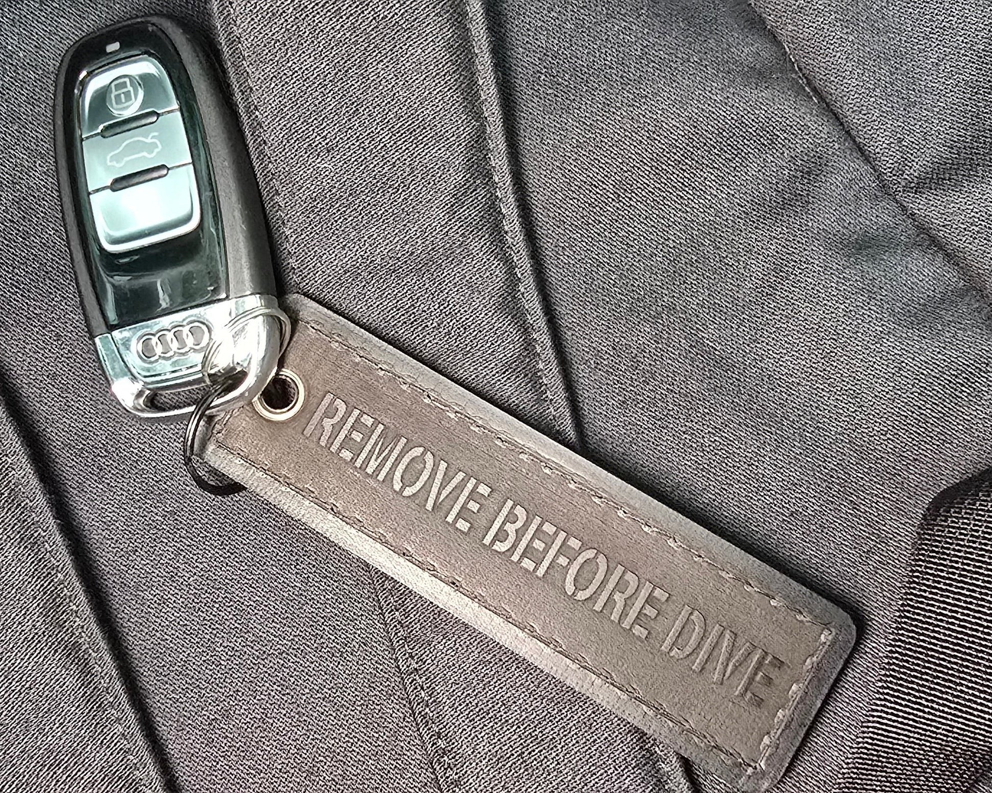 NDC handmade leather key tag - NDC Straps