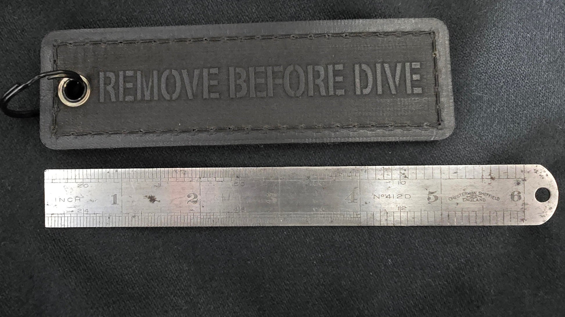 NDC handmade leather key tag - NDC Straps