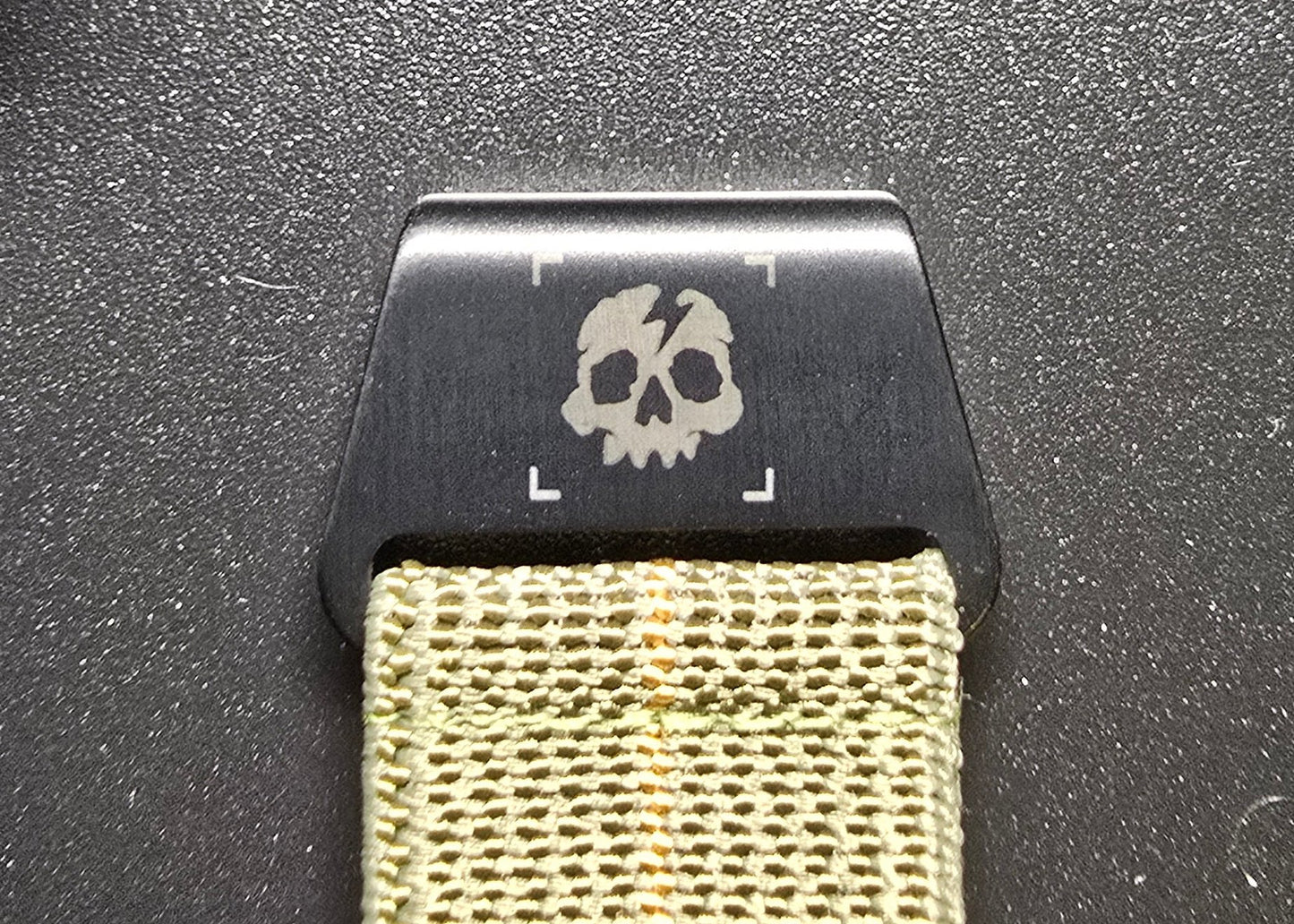 NDC® X Strike Ready co® Ltd Edition watch strap - Skull n Bolt hook - NDC Straps