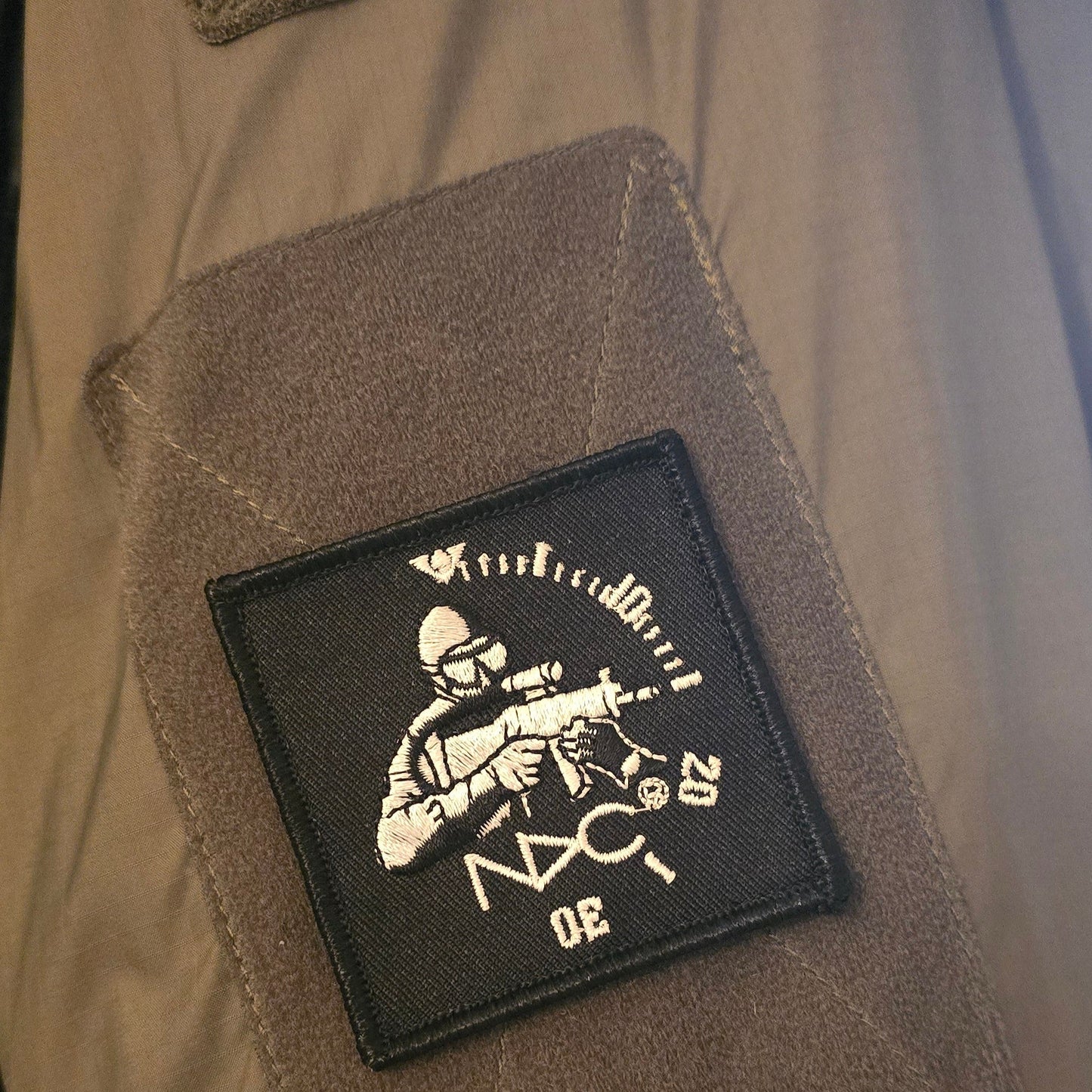 NDC square Combat diver patch - NDC Straps