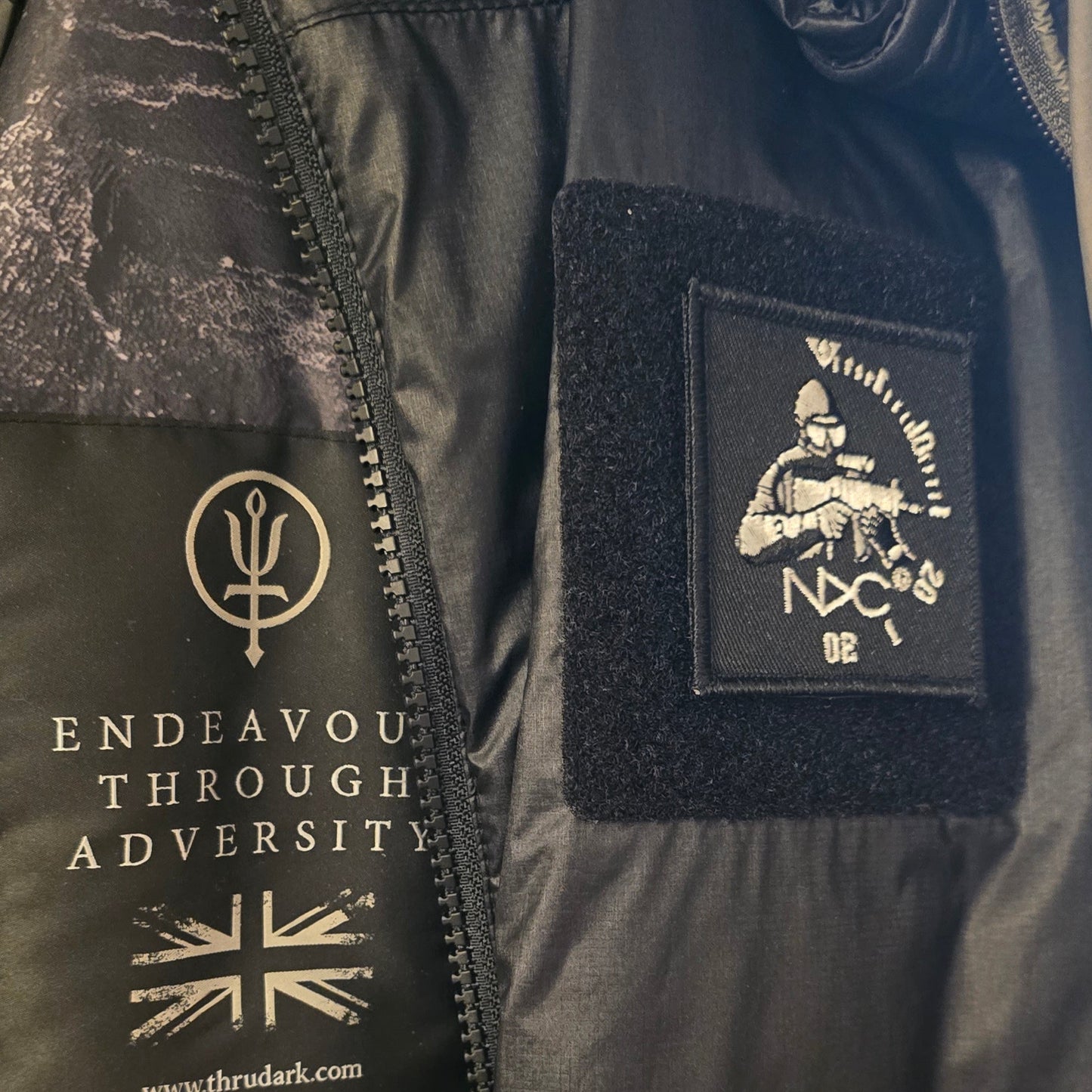 NDC square Combat diver patch - NDC Straps