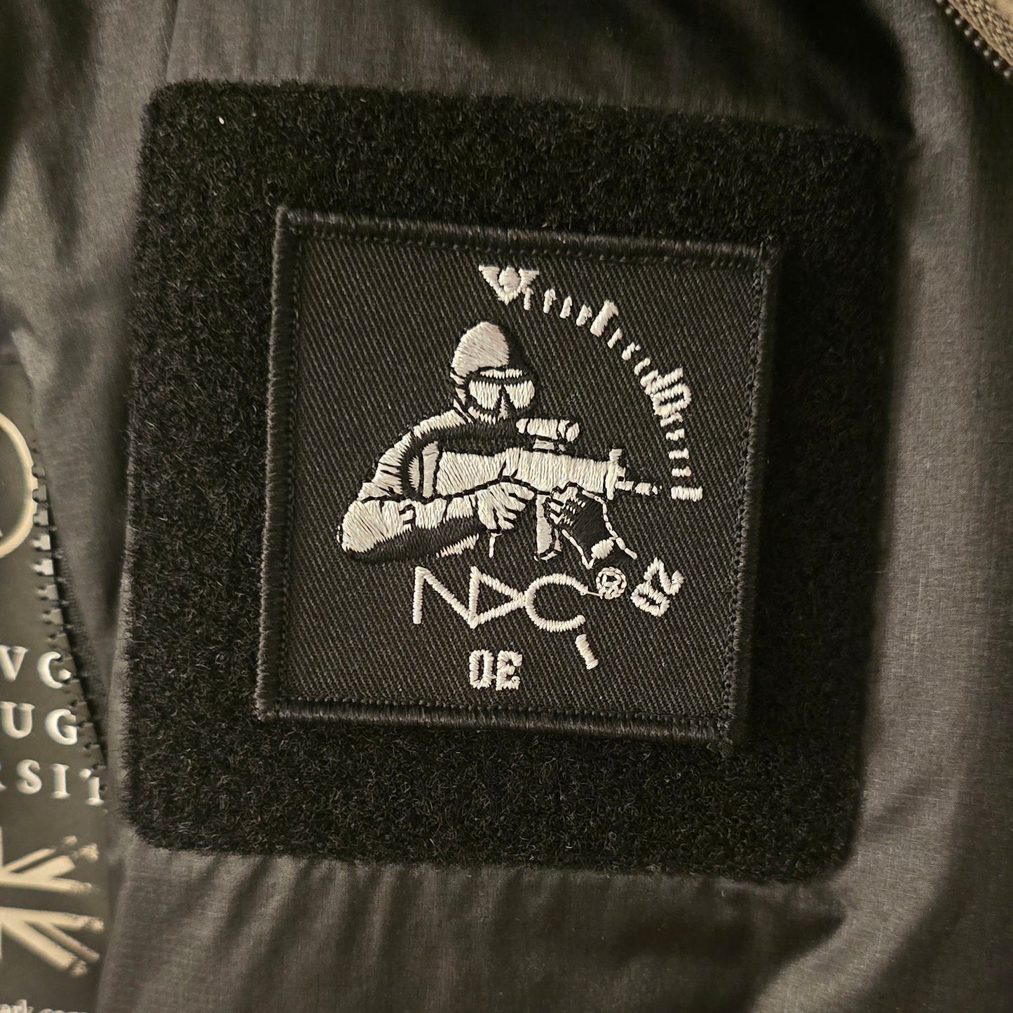 NDC square Combat diver patch - NDC Straps