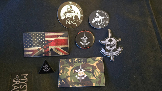 SBWC pin and sticker pack - NDC Straps