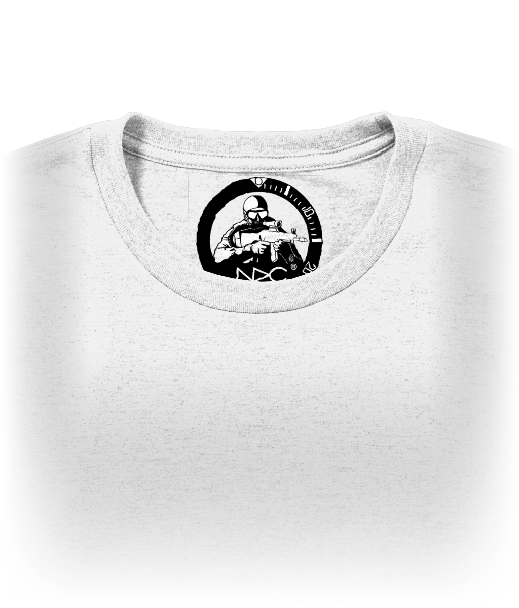 NDCstraps Kraken Tee – Dive Into the Abyss WHITE - NDC Straps