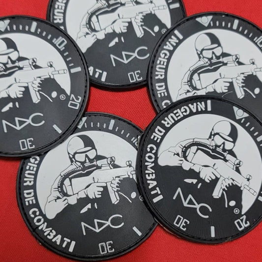 NDC PVC velcro patch with glow in the dark - NDC Straps