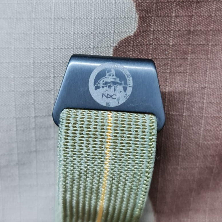 Original NDC strap - Green with Yellow Stripe - NDC Straps