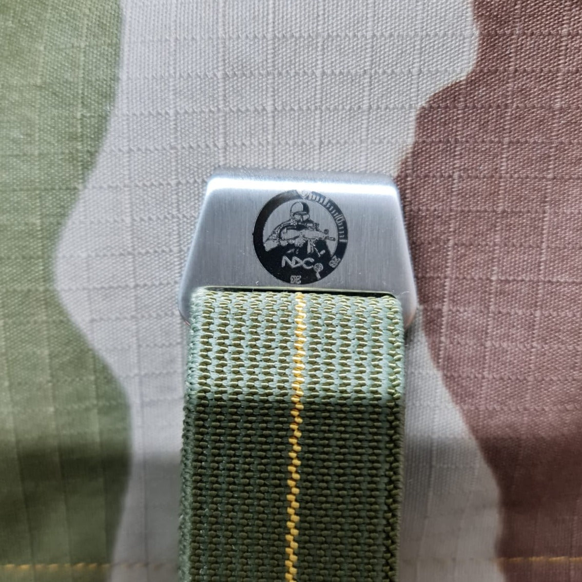 Original NDC strap - Green with Yellow Stripe - NDC Straps