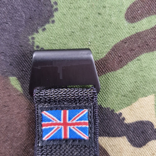 NDC Stealth Black - with Union Jack flag - NDC Straps