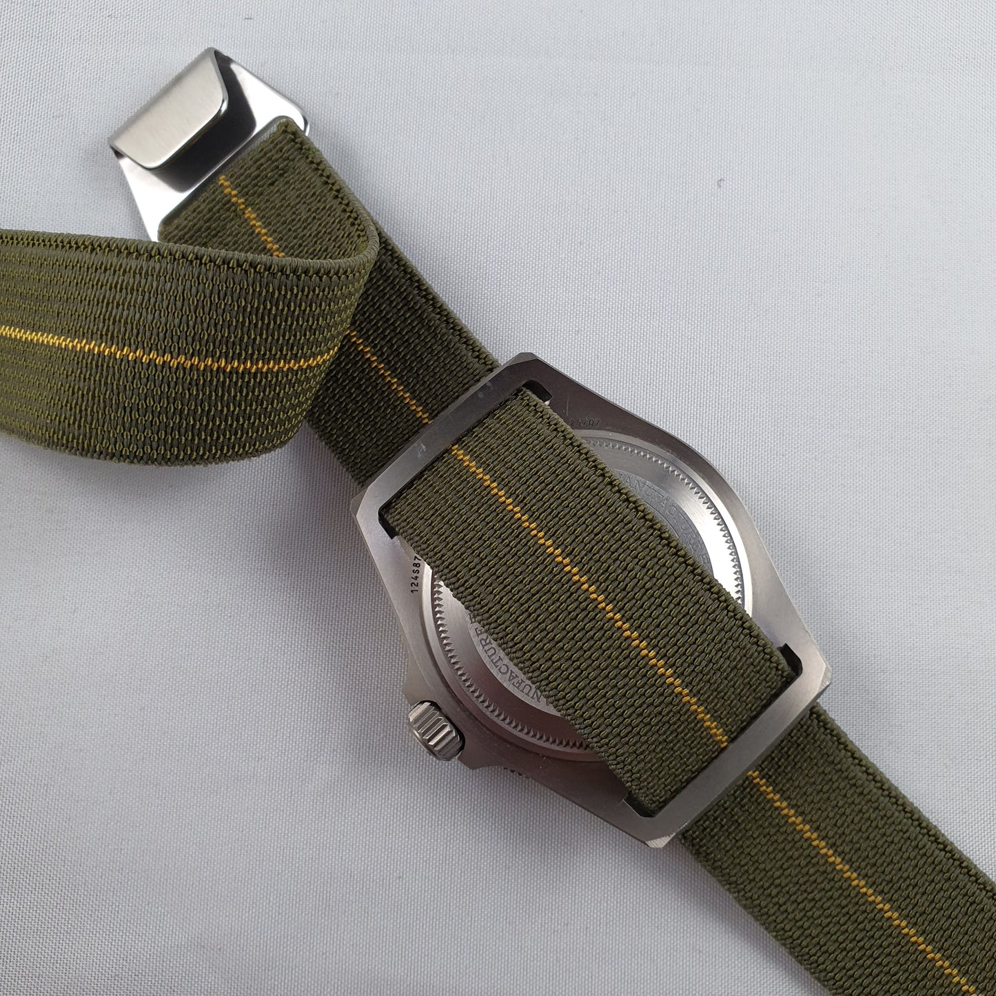 Original NDC strap - Green with Yellow Stripe - NDC Straps