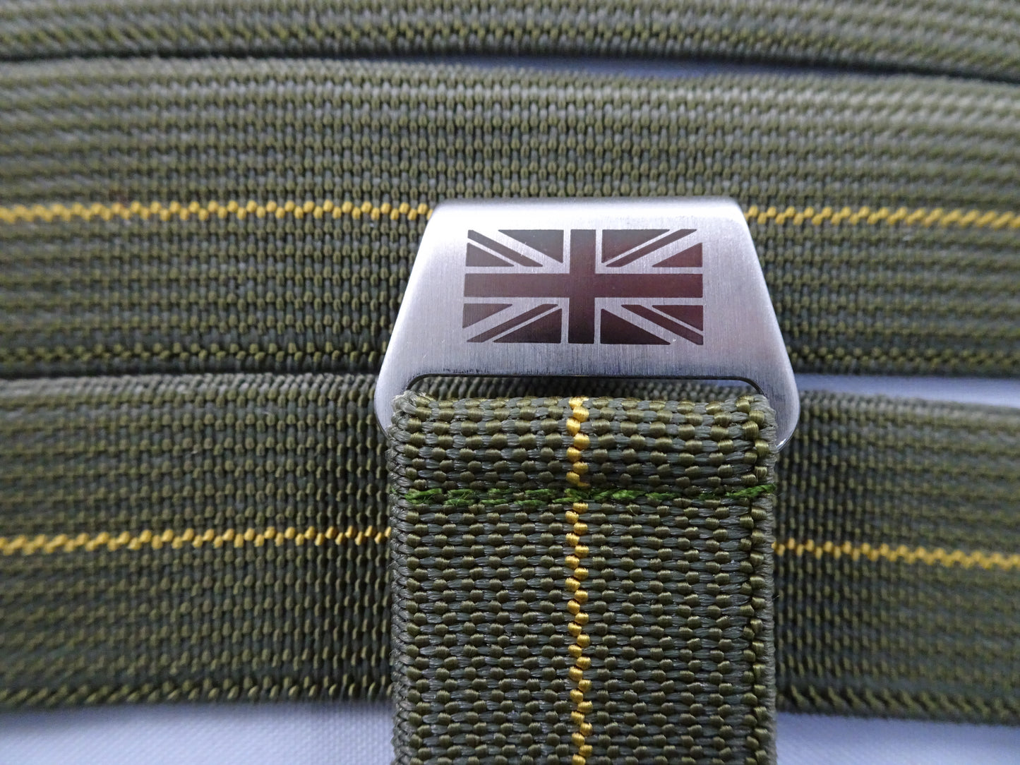 Original NDC strap - Green with Yellow Stripe - NDC Straps