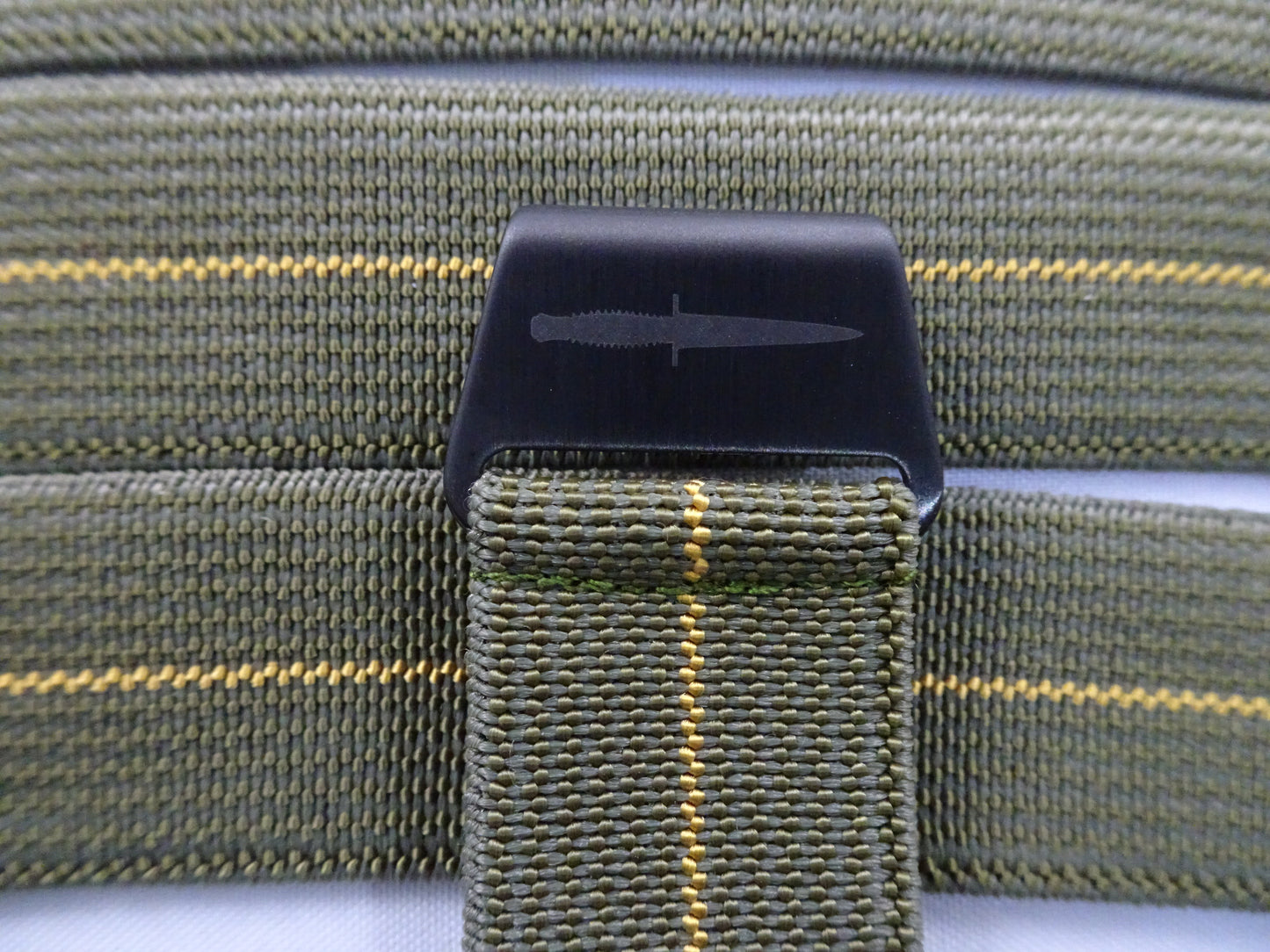 Original NDC strap - Green with Yellow Stripe - NDC Straps