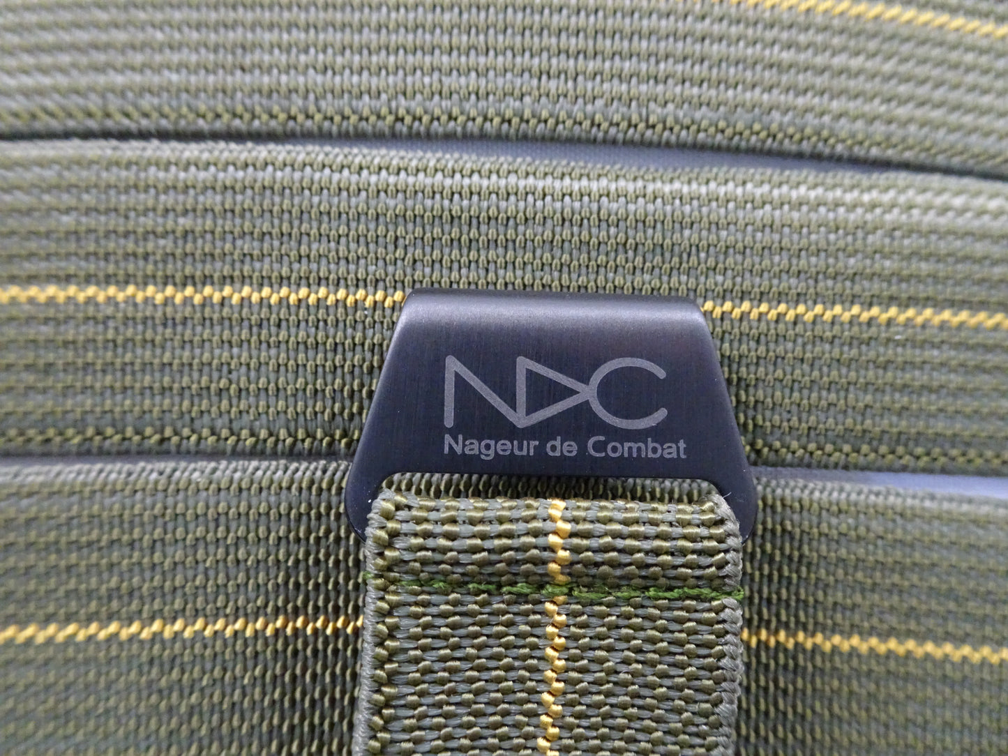 Original NDC strap - Green with Yellow Stripe - NDC Straps