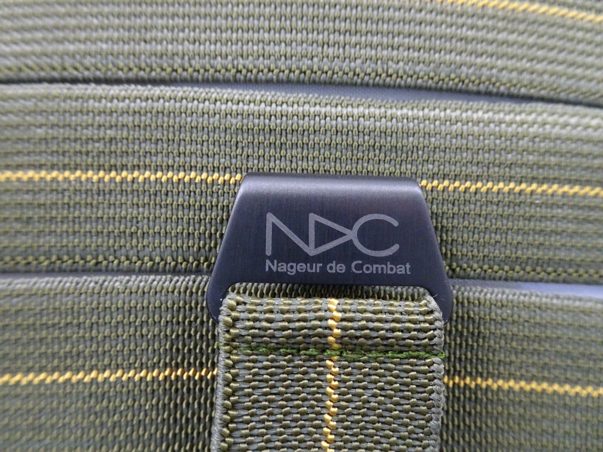 Original NDC strap - Green with Yellow Stripe - NDC Straps