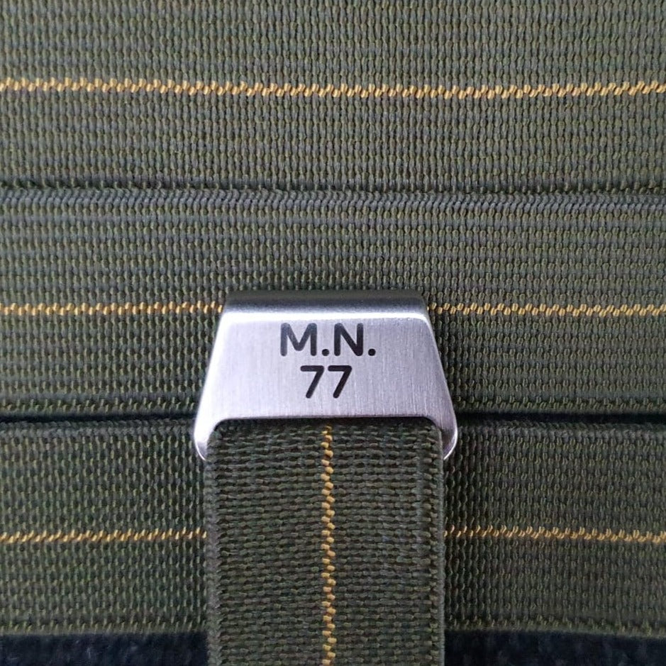 Original NDC strap - Green with Yellow Stripe - NDC Straps