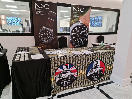 NDCstraps exhibits at BQ watches summertime show 2023