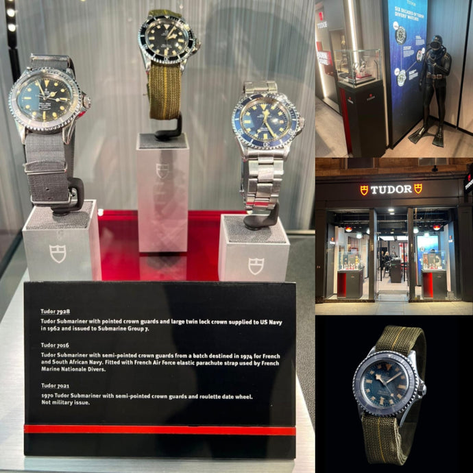 NDC straps featured in the new Tudor Boutique in Glasgow