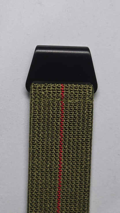 Original NDC strap - Khaki with Red Stripe