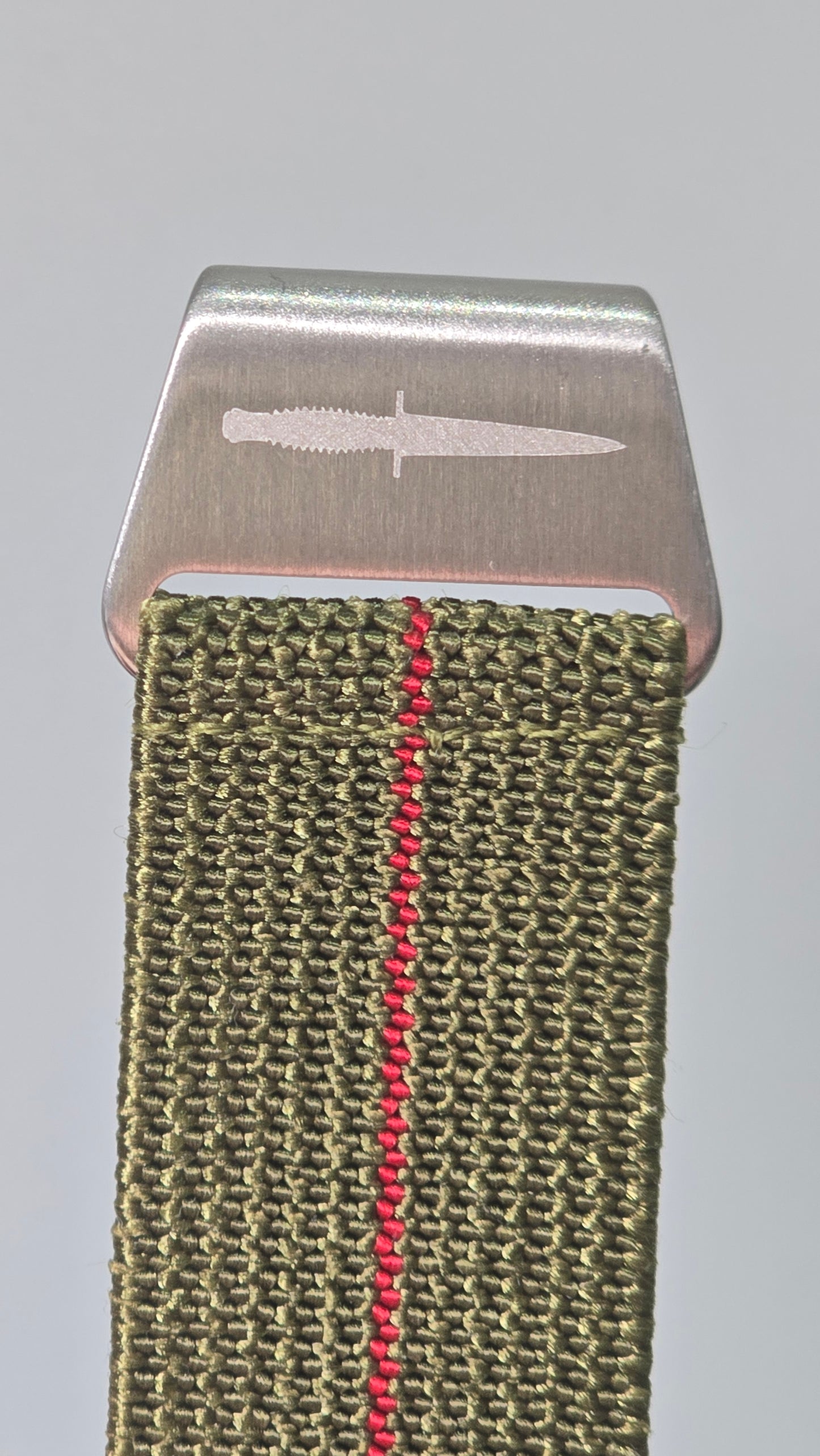 Original NDC strap - Khaki with Red Stripe