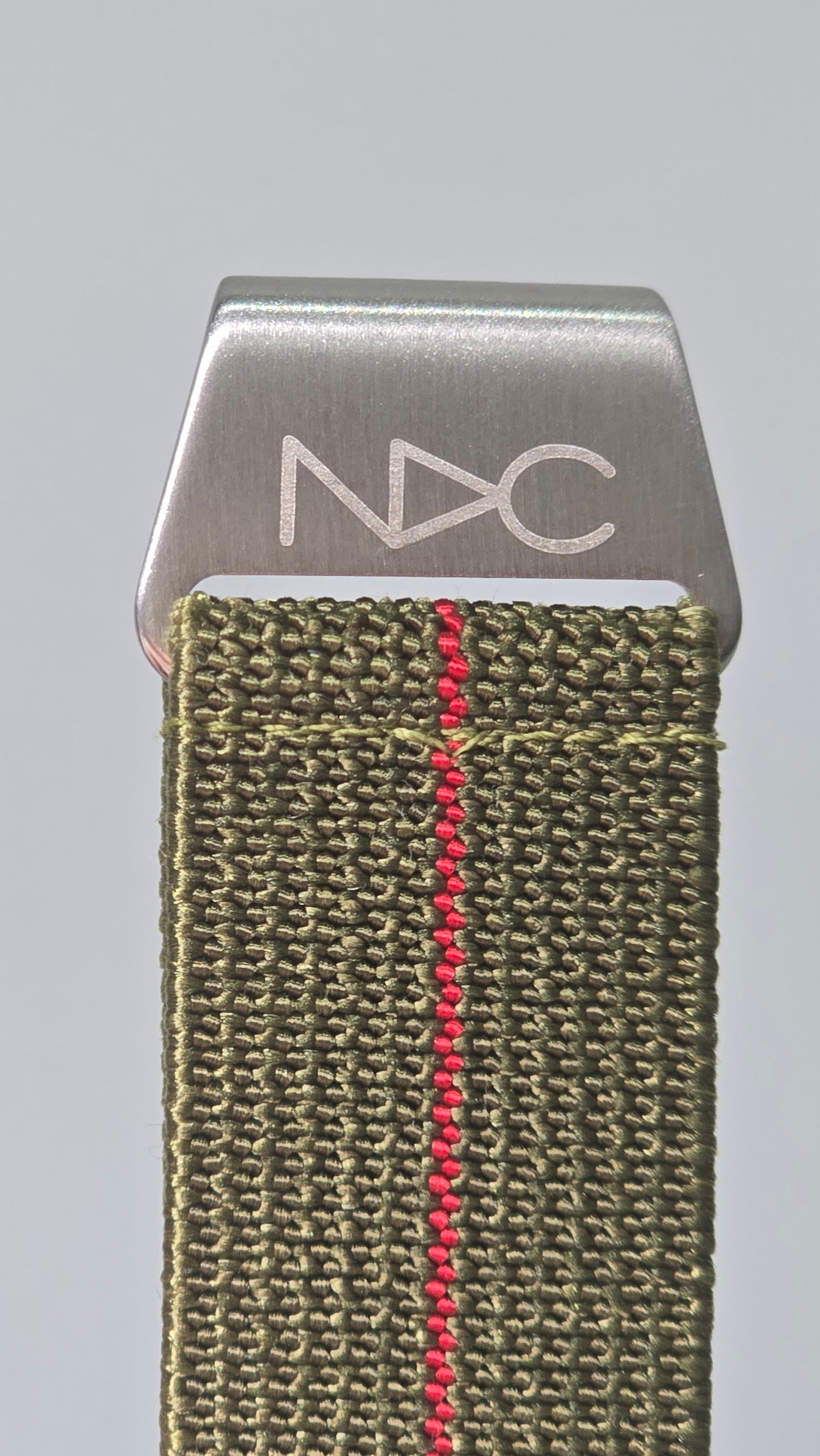 Original NDC strap - Khaki with Red Stripe