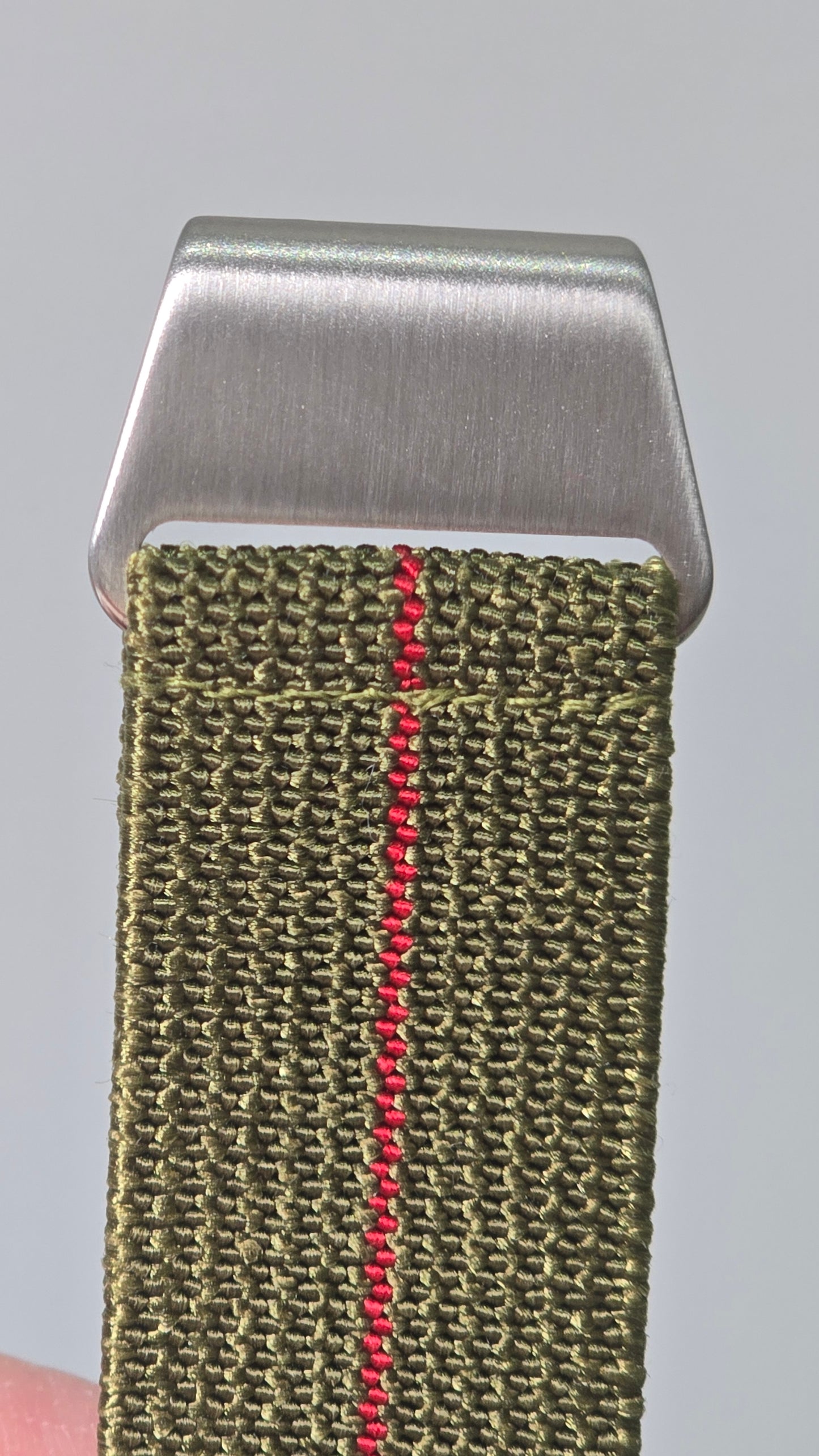 Original NDC strap - Khaki with Red Stripe