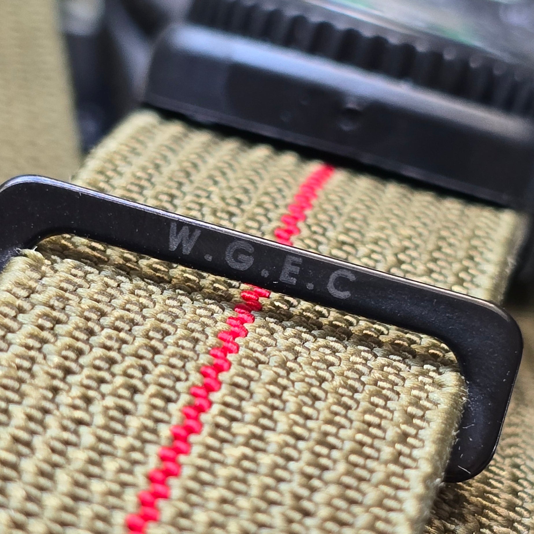 NDC® X Wild Geese Explorers Club red stripe edition - NDC Straps