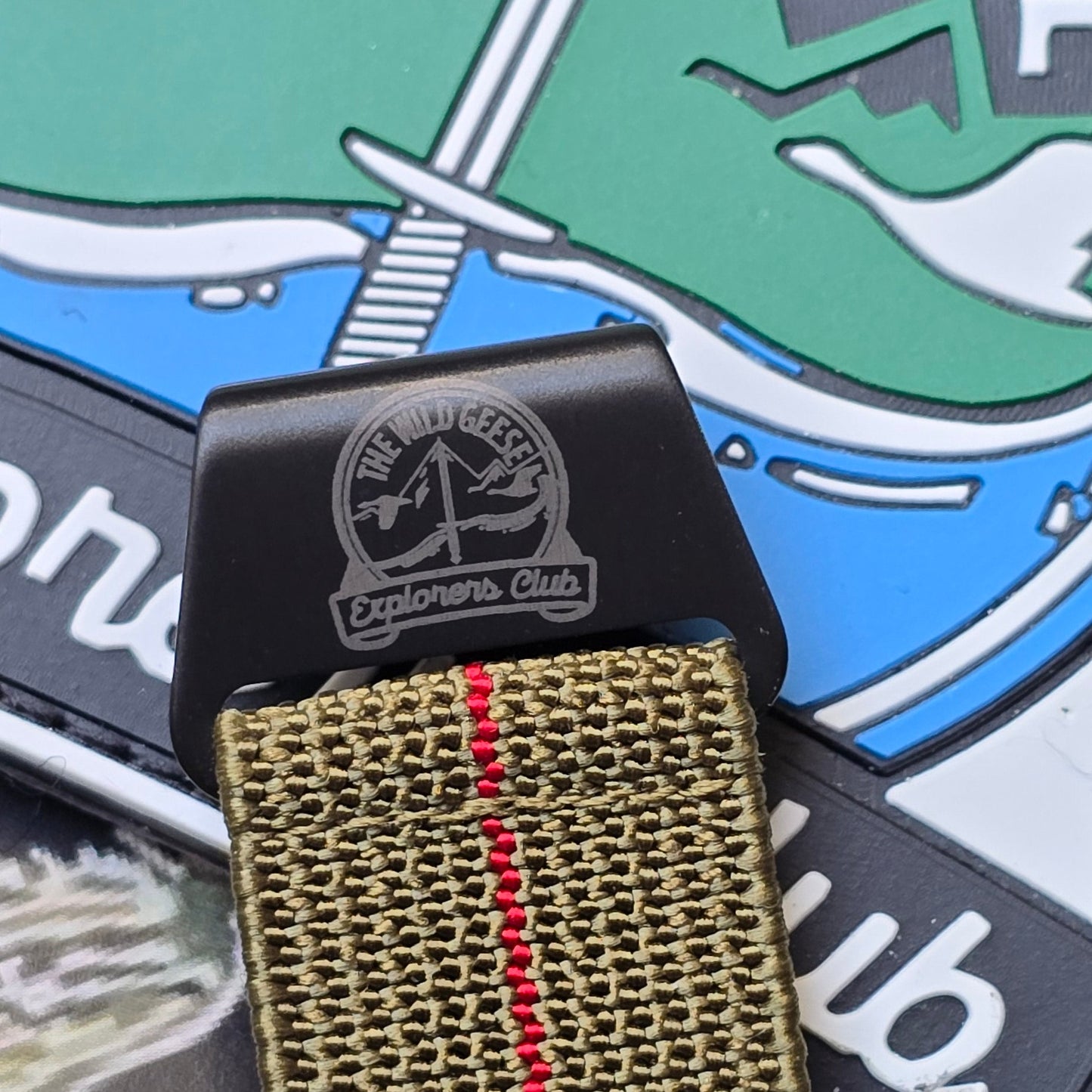 NDC® X Wild Geese Explorers Club red stripe edition - NDC Straps