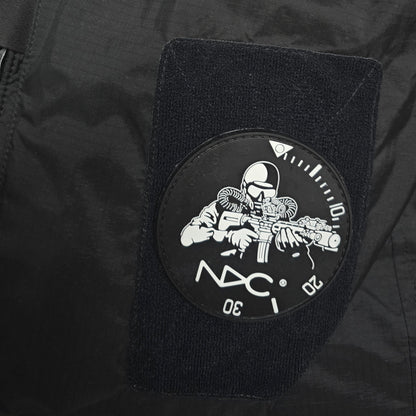 NDC PVC velcro patch with glow in the dark