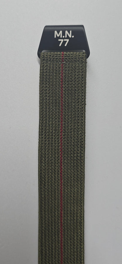 Original NDC strap - Khaki with Red Stripe - NDC Straps