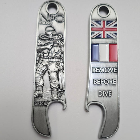 NDC “Remove Before Dive” Bottle Opener