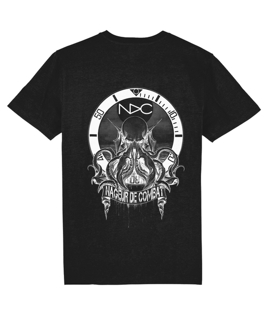 NDCstraps Kraken Tee – Dive Into the Abyss BLACK
