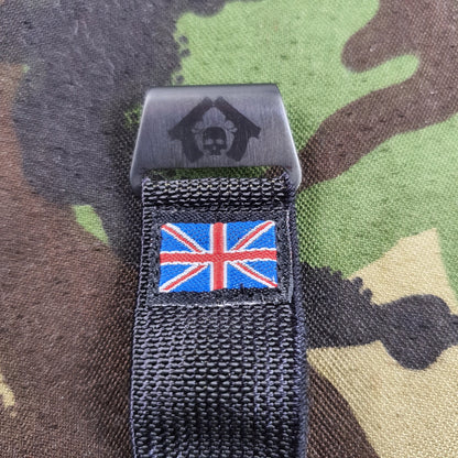 NDC Stealth Black - with Union Jack flag - NDC Straps