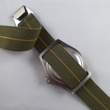 Load image into Gallery viewer, Original NDC strap - Green with Yellow Stripe