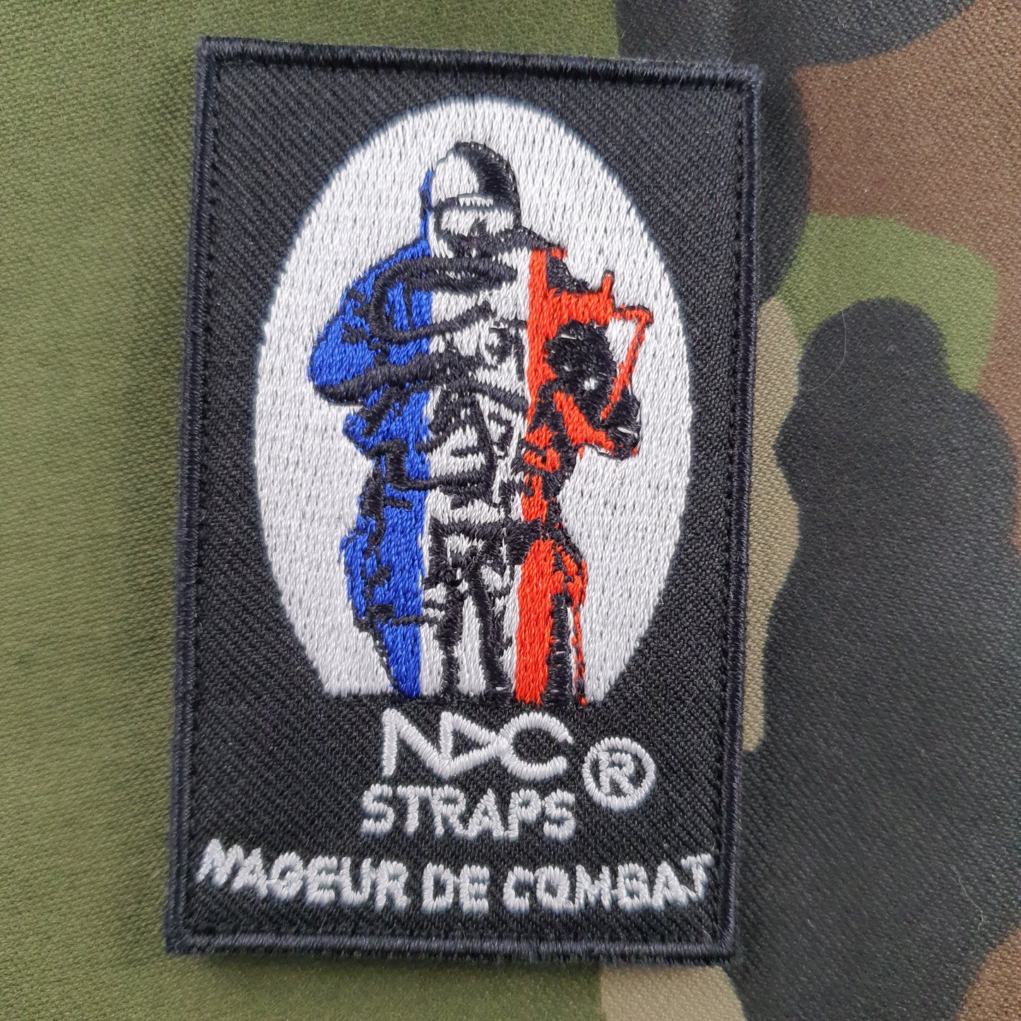 NDC Rectangle diver patch - NDC Straps