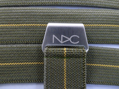 Original NDC strap - Green with Yellow Stripe - NDC Straps