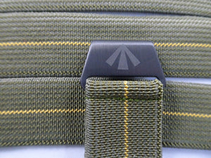 Original NDC strap - Green with Yellow Stripe