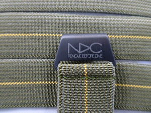Original NDC strap - Green with Yellow Stripe