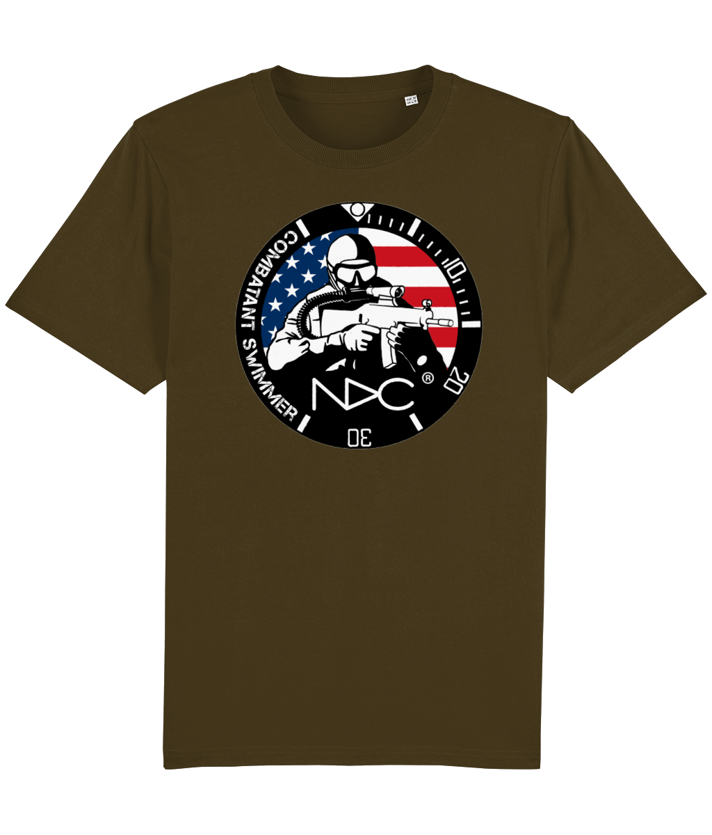 NDC USA 'Combatant Swimmer' Teeshirt - NDC Straps