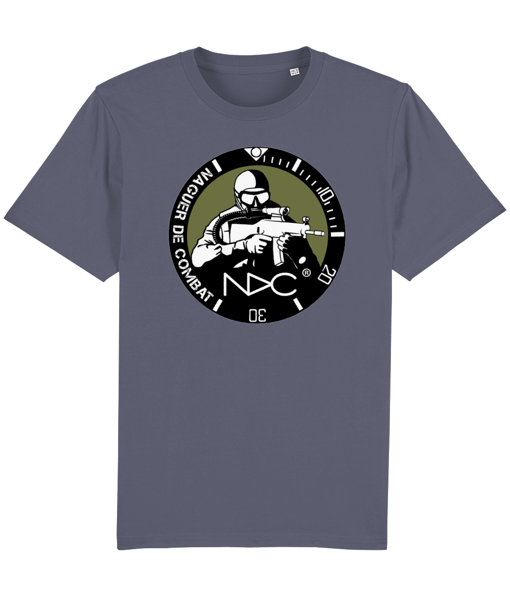 NDC Khaki 'Naguer De Combat' Teeshirt - NDC Straps